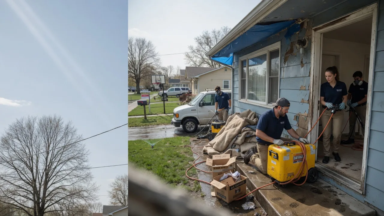 Basement Flood Cleanup in Karval, CO near me